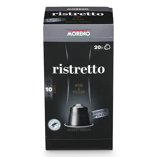 Moreno Coffee Capsule Ristretto