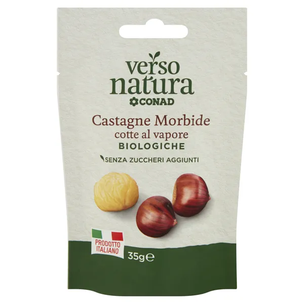 Verso Natura Castagne Morbide Cotte al Vapore (Soft-Steamed Chestnuts)
