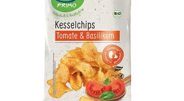 Bio Primo Bioland Tomato & Basil Kettle Chips/Crisps