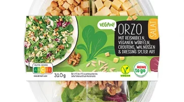 REWE To Go Vegan Orzo Salatschale