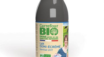 Carrefour Organic Semi-Skimmed Milk