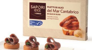 Sapori & Idee Conad – Filetti di Alici del Mar Cantabrico