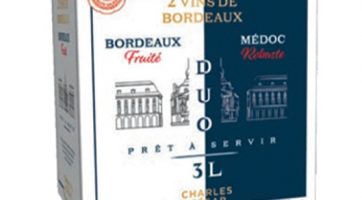 Aldi Charles & César DUO Bag-in-Box – Bordeaux and Médoc