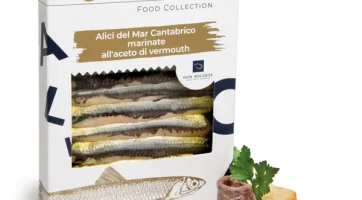 Le Alici Del Mar Cantabrico Marinate All'aceto Di Vermouth