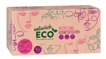 Natürlich ECO Kosmetiktücher (Naturally ECO facial tissues)