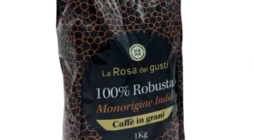 Il Caffe In Grani 100% Robusta Monorigine India (100% Robusta Single-Origin Indian Coffee Beans)